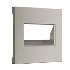 Изображение Накладка для двойной розетки Еthernet RJ-45 (дымчатый матовый) W1291104